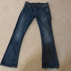 Citizens of Humanity designer boot cut jeans.